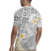 Tonga Christmas Rugby Jersey Kilisimasi Fiefia Retro Style White - Polynesian Pride