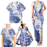 Federated States Of Micronesia Christmas Family Matching Tank Maxi Dress and Hawaiian Shirt Retro Style Bright Version LT05 - Polynesian Pride