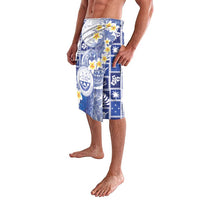 Federated States Of Micronesia Christmas Lavalava Retro Style Bright Version - Polynesian Pride