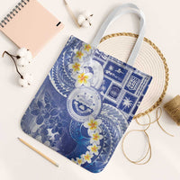 Federated States Of Micronesia Christmas Tote Bag Retro Style Bright Version - Polynesian Pride