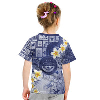 Federated States Of Micronesia Christmas Kid T Shirt Retro Style Dark Version LT05 - Polynesian Pride