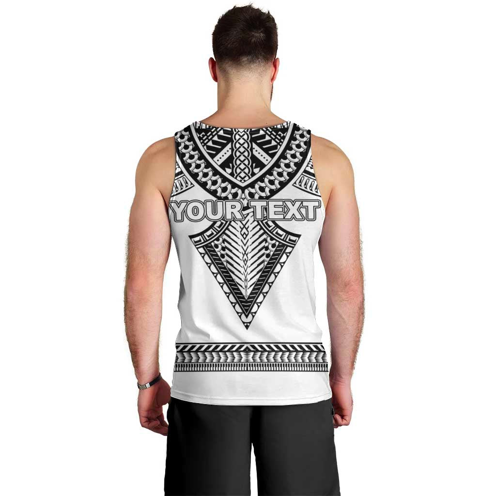 Personalised Melanesian Brotherhood Men Tank Top With Tribal Pattern - Polynesian Pride