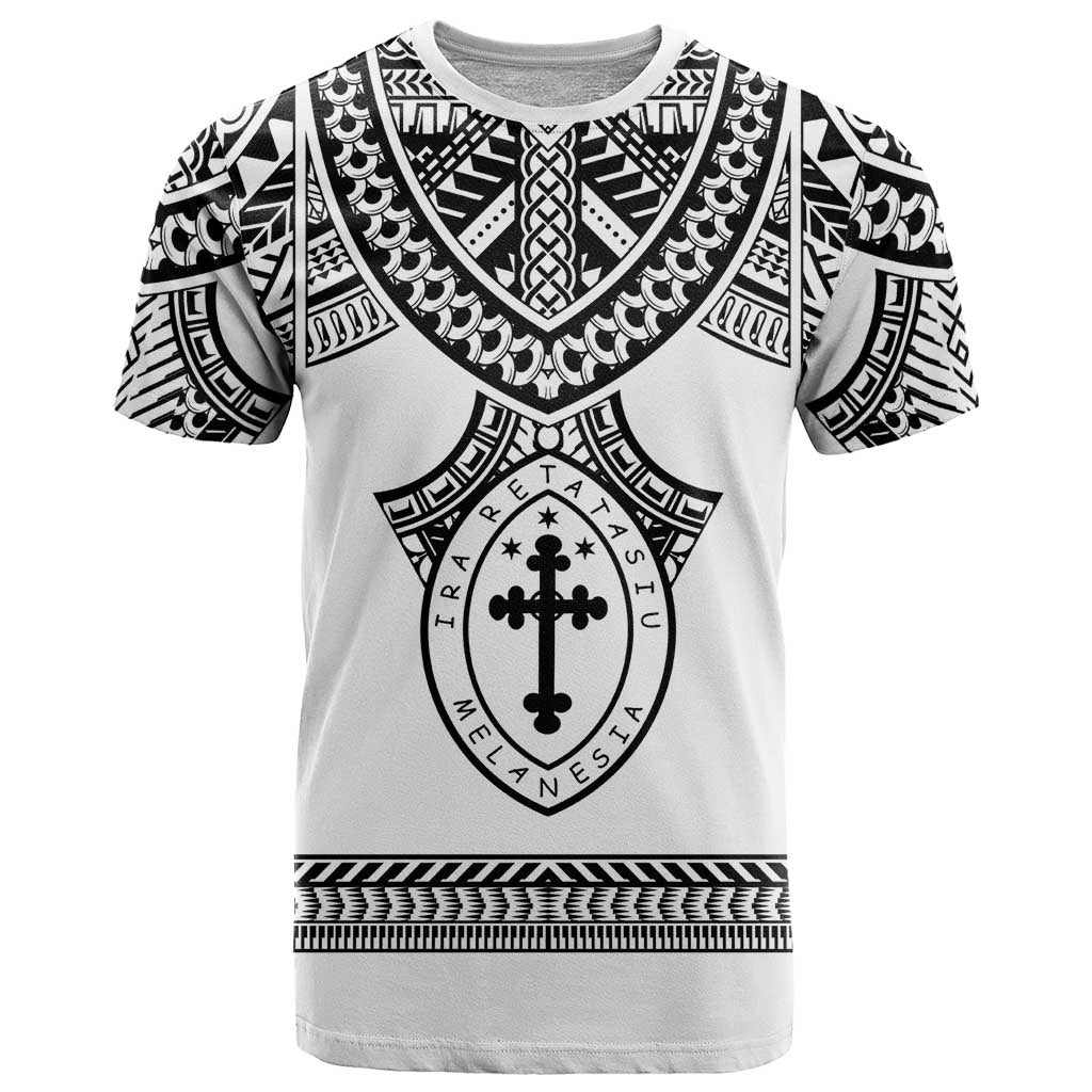 Personalised Melanesian Brotherhood T Shirt With Tribal Pattern - Polynesian Pride