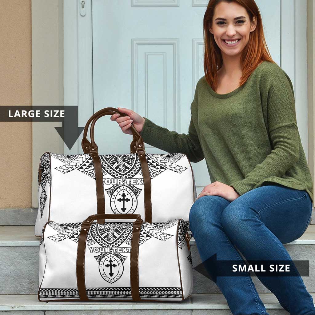 Personalised Melanesian Brotherhood Travel Bag With Tribal Pattern - Polynesian Pride