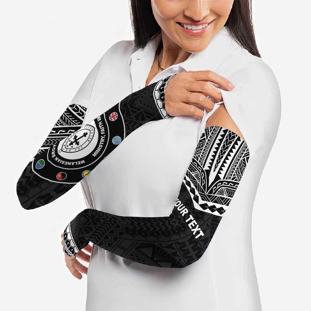 Personalised Melanesian Brotherhood Arm Sleeves Ministry Faith And Mission - Polynesian Pride