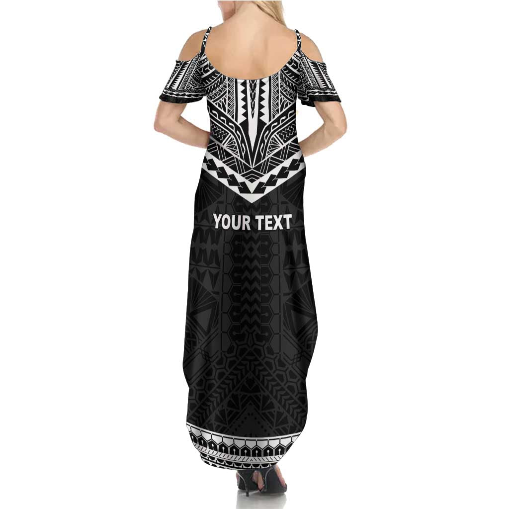 Personalised Melanesian Brotherhood Family Matching Summer Maxi Dress and Hawaiian Shirt Ministry Faith And Mission LT05 - Polynesian Pride