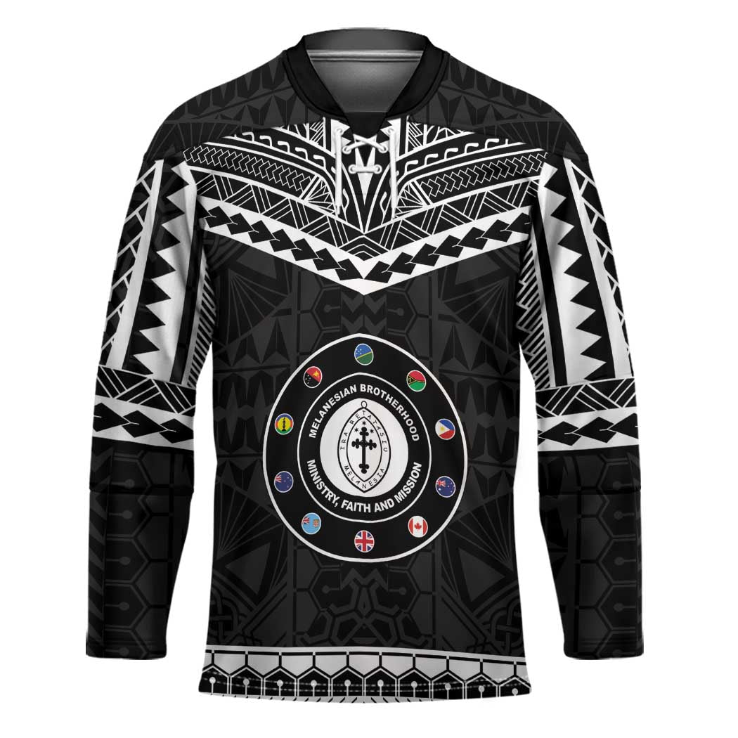 Personalised Melanesian Brotherhood Hockey Jersey Ministry Faith And Mission - Polynesian Pride