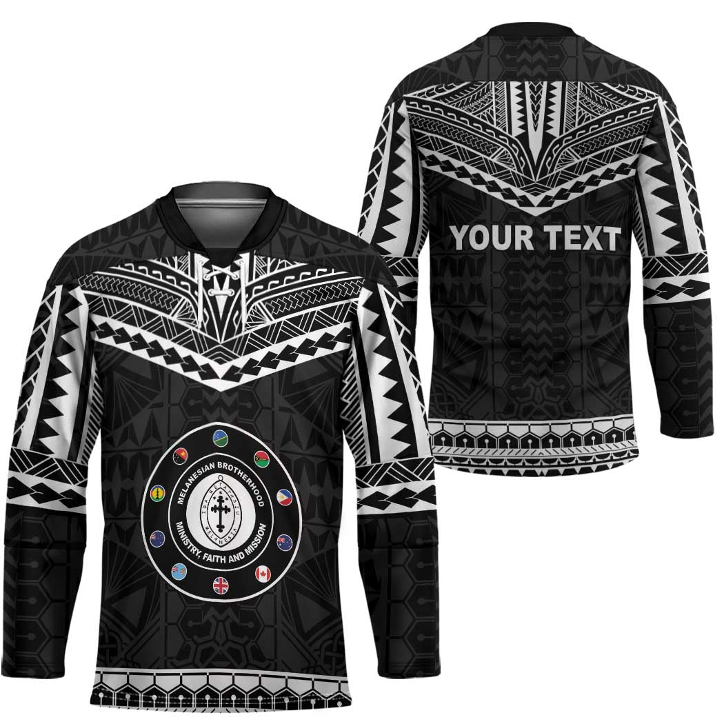 Personalised Melanesian Brotherhood Hockey Jersey Ministry Faith And Mission - Polynesian Pride