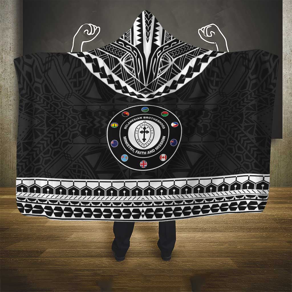 Melanesian Brotherhood Hooded Blanket Ministry Faith And Mission - Polynesian Pride