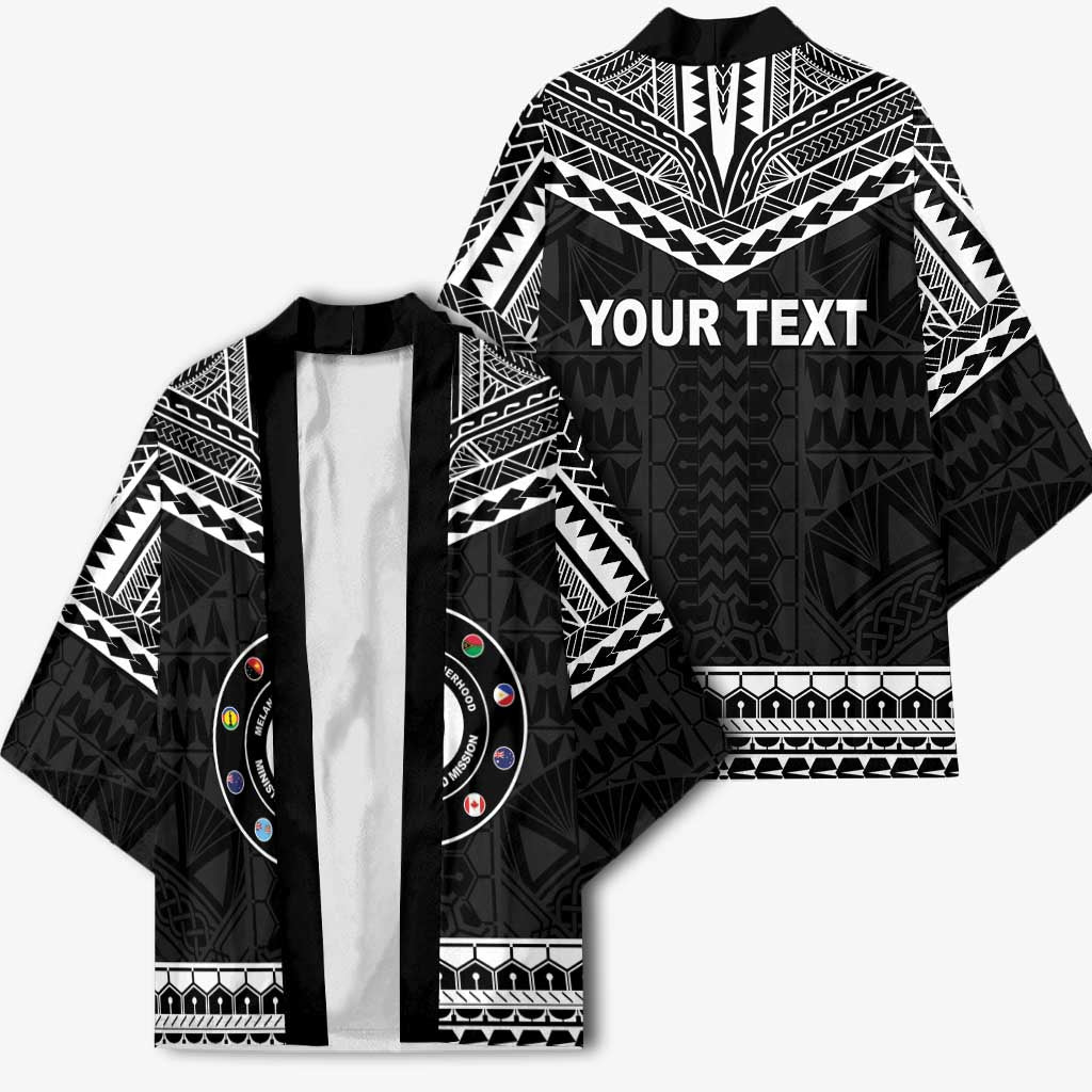 Personalised Melanesian Brotherhood Kimono Ministry Faith And Mission - Polynesian Pride