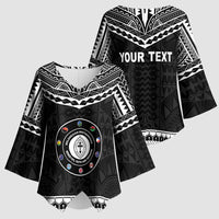 Personalised Melanesian Brotherhood Kimono Sleeve Blouse Ministry Faith And Mission - Polynesian Pride