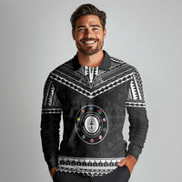 Personalised Melanesian Brotherhood Long Sleeve Polo Shirt Ministry Faith And Mission LT05 - Polynesian Pride