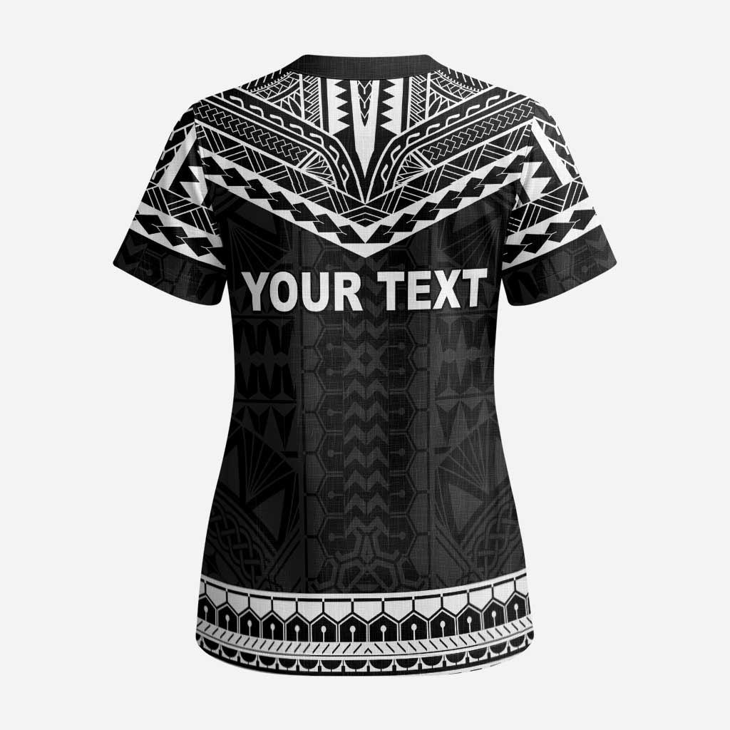 Personalised Melanesian Brotherhood Scrub Top Ministry Faith And Mission - Polynesian Pride