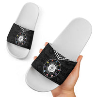 Melanesian Brotherhood Slide Sandals Ministry Faith And Mission - Polynesian Pride