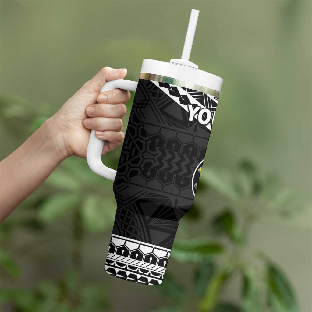 Personalised Melanesian Brotherhood Tumbler With Handle Ministry Faith And Mission - Polynesian Pride