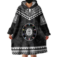 Personalised Melanesian Brotherhood Wearable Blanket Hoodie Ministry Faith And Mission LT05 - Polynesian Pride