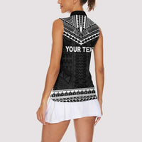 Personalised Melanesian Brotherhood Women Sleeveless Polo Shirt Ministry Faith And Mission LT05 - Polynesian Pride