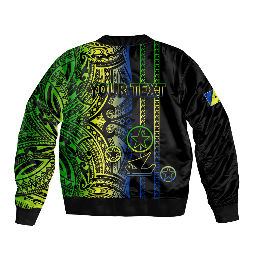 Custom Vanuatu Malampa Bomber Jacket Polynesian Tribal LT6 - Polynesian Pride