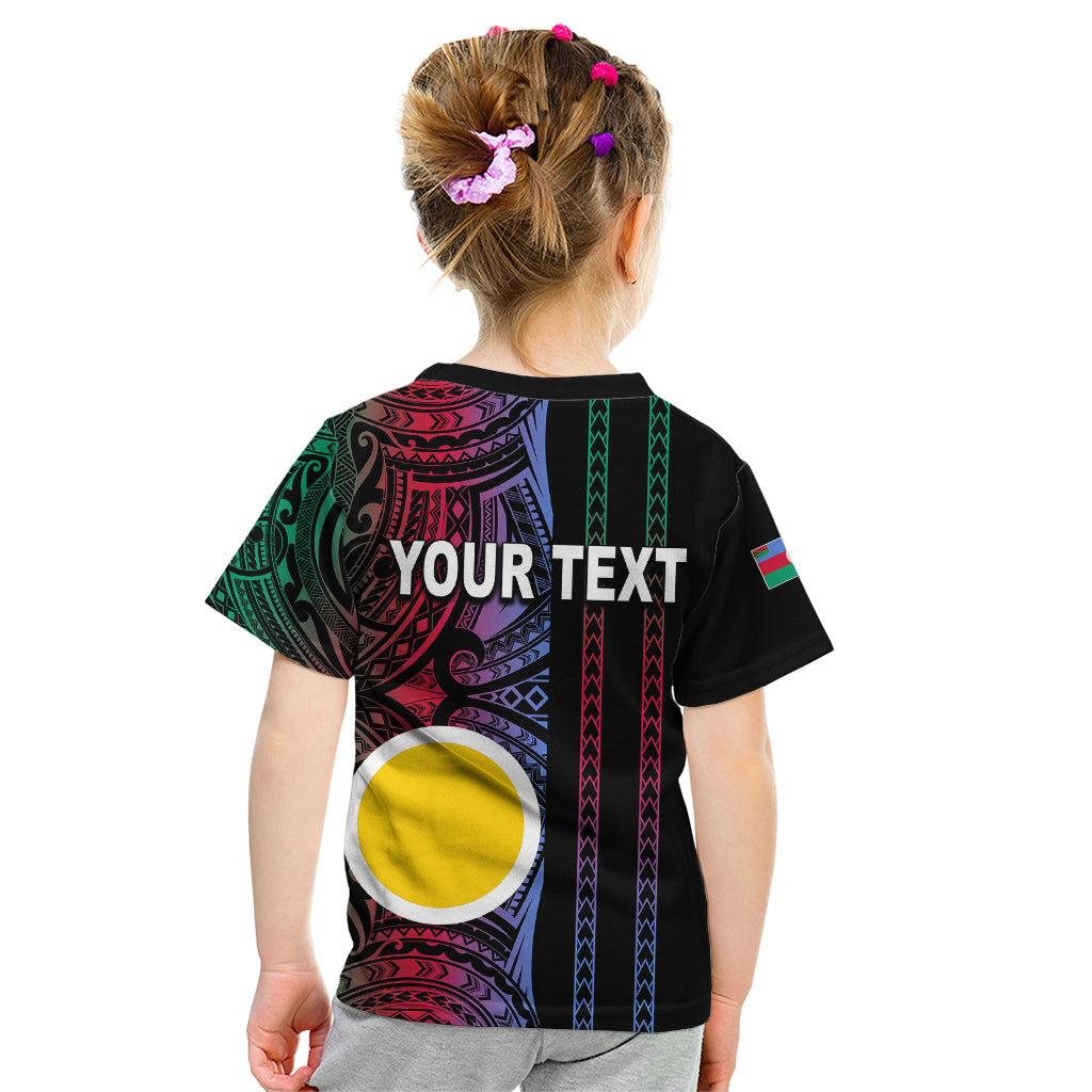 Custom Vanuatu Shefa Kid T Shirt Polynesian Tribal LT6 - Polynesian Pride