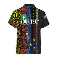 Custom Vanuatu Tafea Hawaiian Shirt Polynesian Tribal LT6 - Polynesian Pride