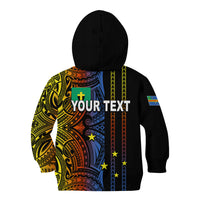 Custom Vanuatu Tafea Kid Hoodie Polynesian Tribal LT6 - Polynesian Pride