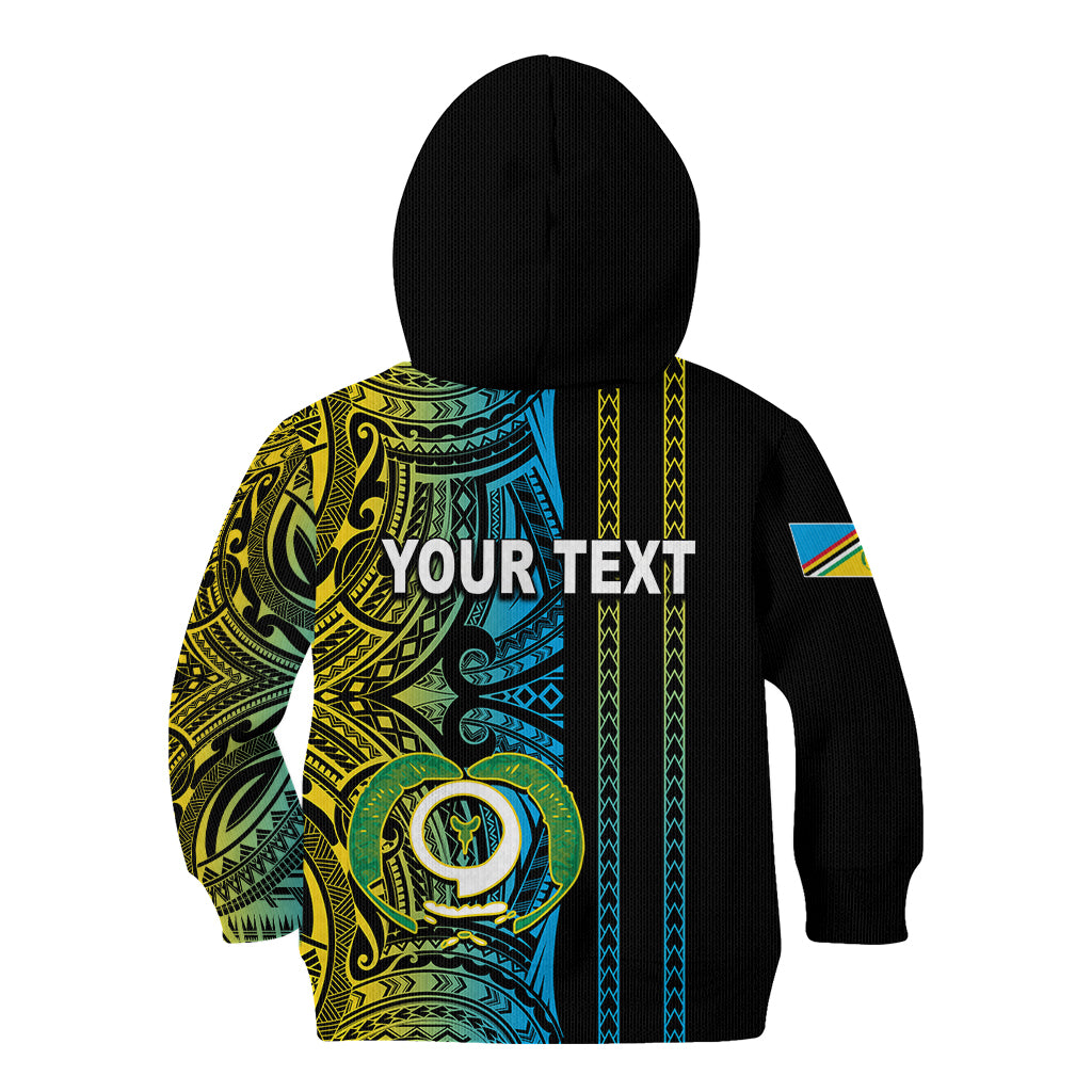 Custom Vanuatu Torba Kid Hoodie Polynesian Tribal LT6 - Polynesian Pride