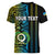 Custom Vanuatu Torba Women V Neck T Shirt Polynesian Tribal LT6 - Polynesian Pride