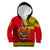 Papua New Guinea Kid Hoodie Melanesian Festival 2023 LT6 Hoodie Red - Polynesian Pride