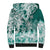 Polynesian Sea Turtle Sherpa Hoodie Tribal Green LT6 - Polynesian Pride