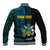 Custom Solomon Islands Baseball Jacket Polynesian Tribal LT6 - Polynesian Pride