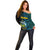 Custom Solomon Islands Off Shoulder Sweater Polynesian Tribal LT6 - Polynesian Pride