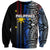 Custom Philippines Sweatshirt Polynesian Tribal Black LT6 Unisex Black - Polynesian Pride