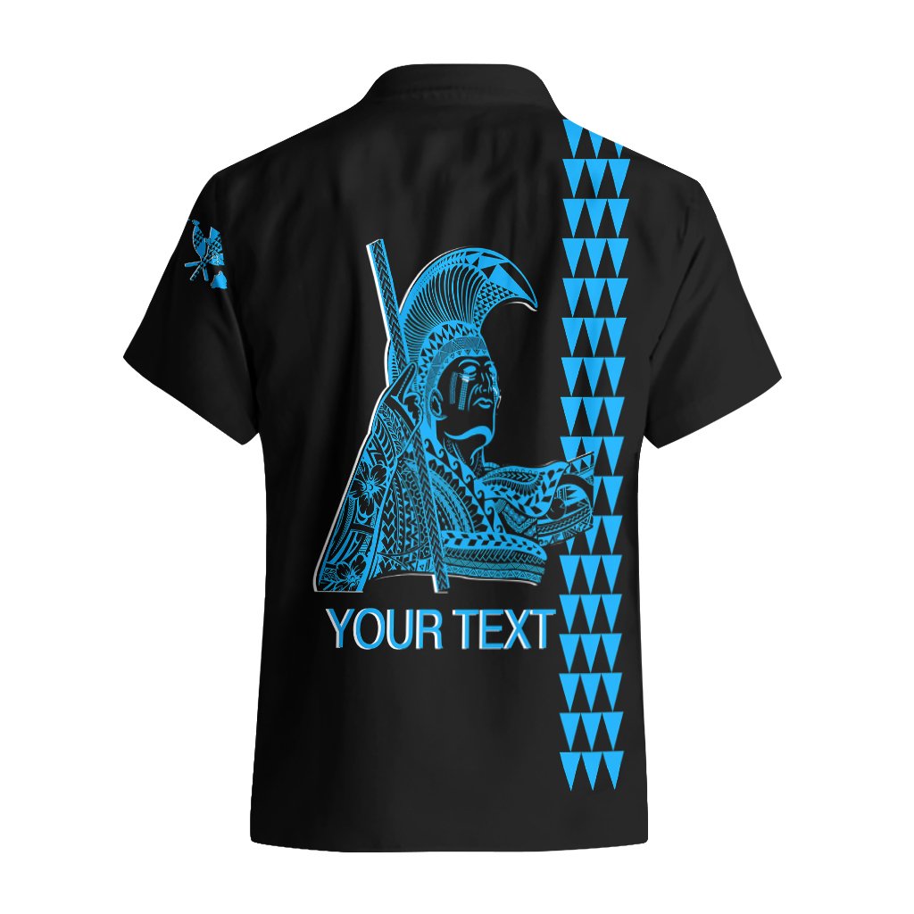 Custom Hawaii Hawaiian Shirt King Kamehameha Day - Blue LT6 - Polynesian Pride