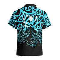 Matariki New Zealand Hawaiian Shirt Maori New Year Light Blue LT6 - Polynesian Pride