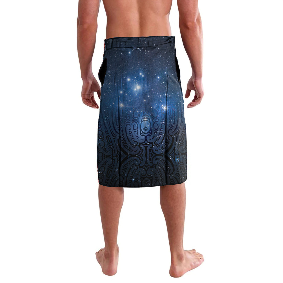 Matariki Te Tau Hou Māori Lavalava New Zealand Starry Sky LT7 - Polynesian Pride