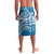 World Ocean Day Polynesian Pattern Lavalava Crystal Waves