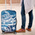 World Ocean Day Polynesian Pattern Luggage Cover Crystal Waves
