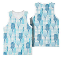 Aloha Hawaii Vintage Kahili Pa'a Lima Basketball Jersey Palaka Print Oceanic Turquoise