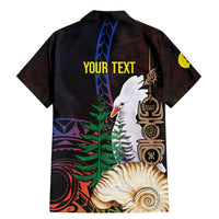New Caledonia Kanaky Personalized Family Matching Mermaid Dress and Hawaiian Shirt Kagu Bird Emblem LT7 - Polynesian Pride