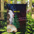 New Caledonia Kanaky Personalized Garden Flag Kagu Bird Emblem - Polynesian Pride