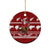 New Zealand Ceramic Ornament Mere Kirihimete - Kiwi Xmas Tree LT7 - Polynesian Pride
