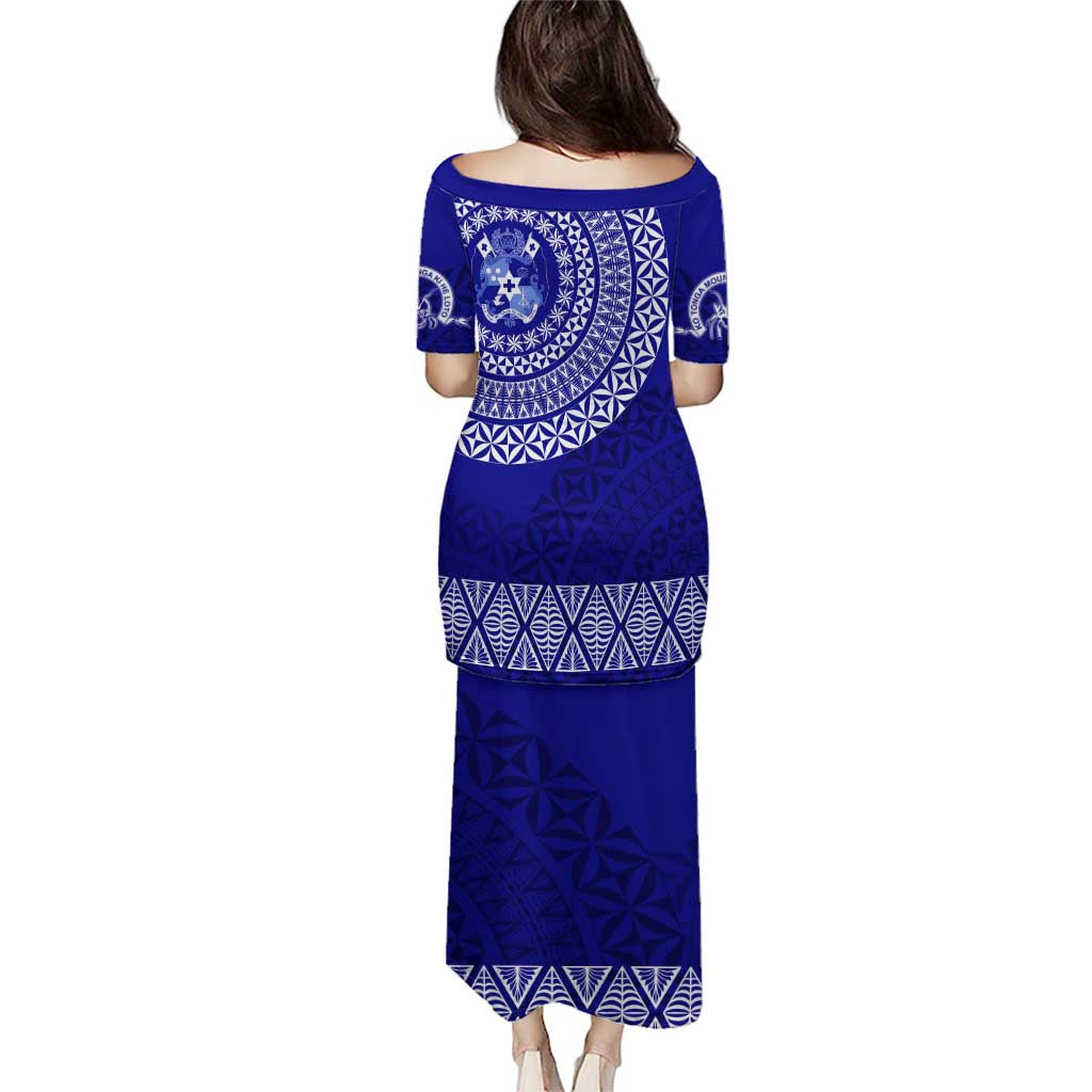 Queen Salote College Tonga Puletasi Dress - Kupesi Style Ver03 LT7 - Polynesian Pride
