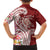 Aloha Hawaii Island Personalized Hawaiian Shirt Crimson Dreamy Turtle