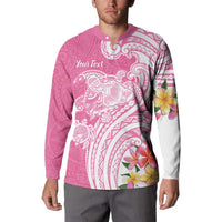 Aloha Maui Island Personalized Button Sweatshirt Rose Dreamy Turtle