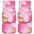 Aloha Maui Island Personalized Car Mats Rose Dreamy Turtle