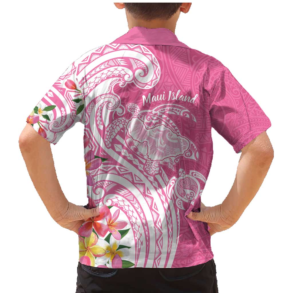 Aloha Maui Island Personalized Family Matching Mermaid Dress and Hawaiian Shirt Rose Dreamy Turtle LT7 - Polynesian Pride