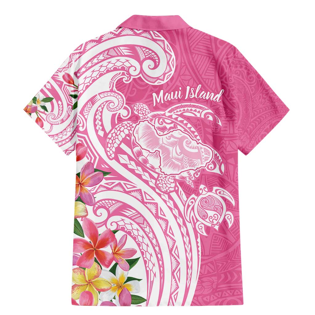 Aloha Maui Island Personalized Family Matching Mermaid Dress and Hawaiian Shirt Rose Dreamy Turtle LT7 - Polynesian Pride