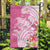 Aloha Maui Island Personalized Garden Flag Rose Dreamy Turtle