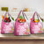 Aloha Maui Island Personalized Grocery Bag Rose Dreamy Turtle
