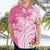 Aloha Maui Island Personalized Hawaiian Shirt Rose Dreamy Turtle